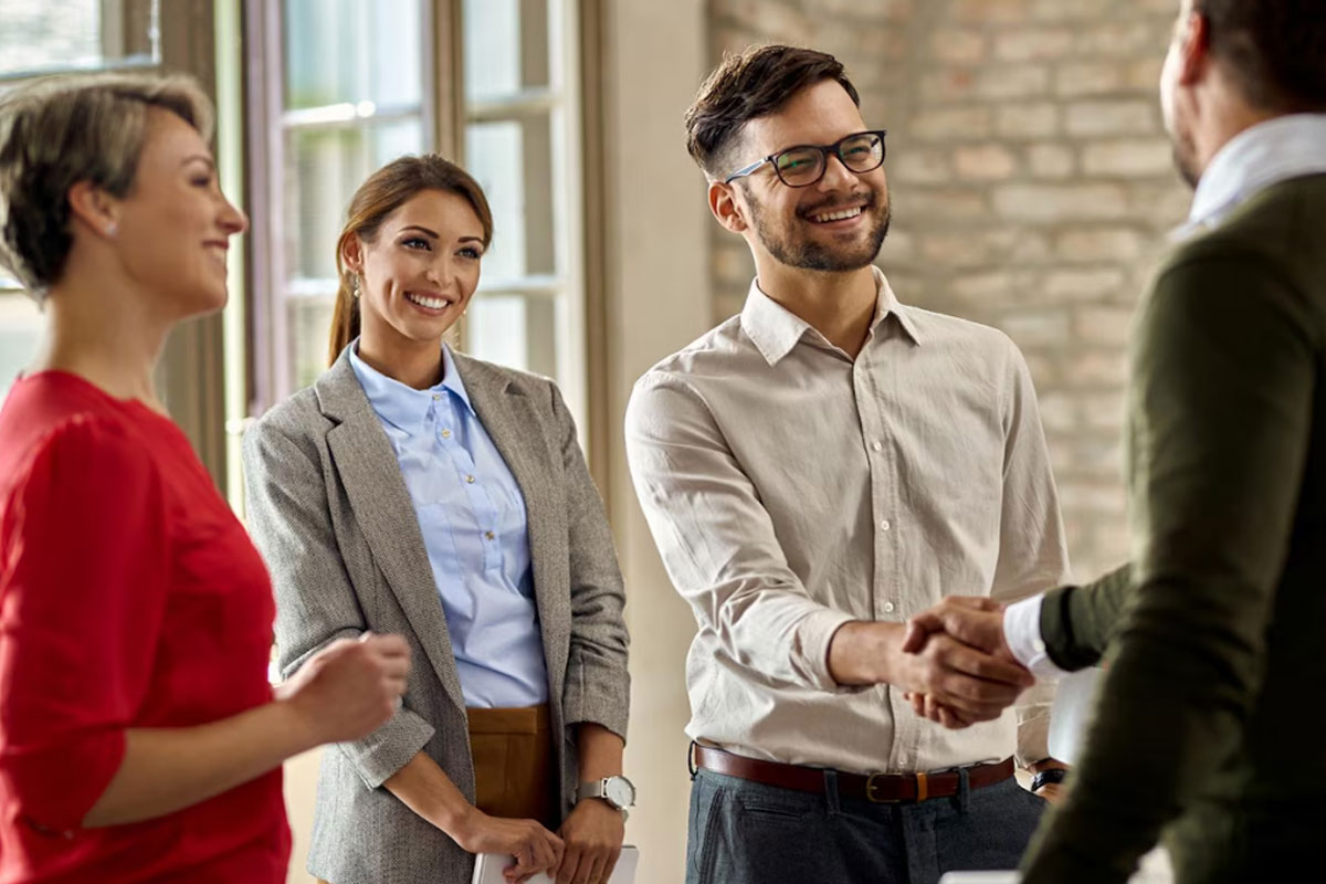 Osoby w dobrym nastroju.